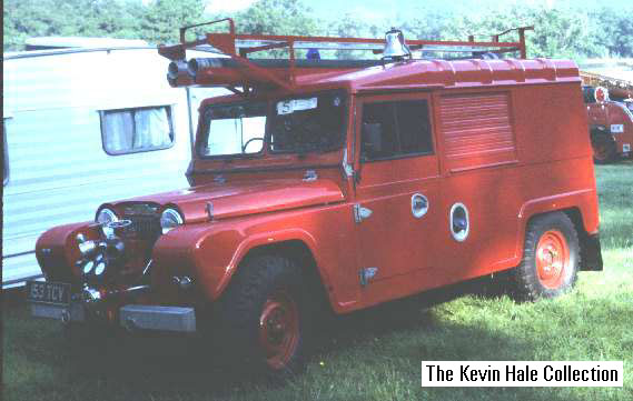 153 TCV - 1963 Austin Gipsy LWB L4P - Picture taken by Roy Yeoman at Blandford Fire Engine Rally 1985.
