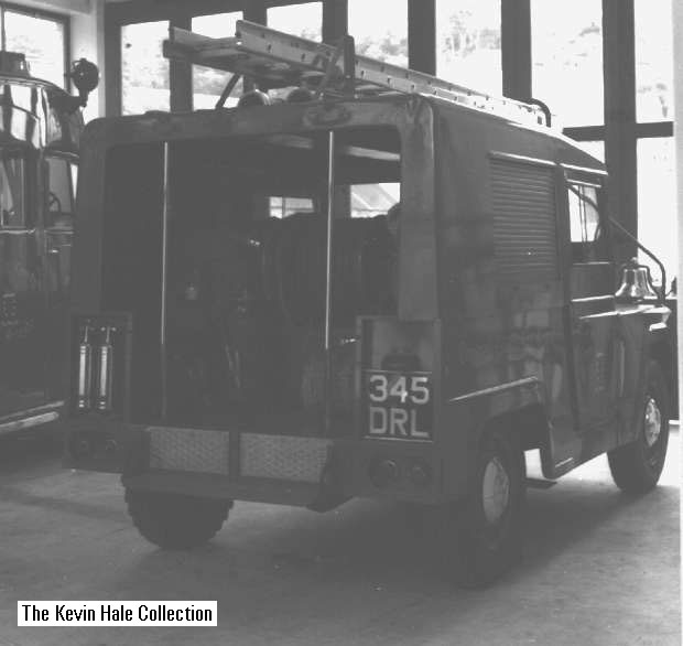 345 DRL - 1959 Austin Gipsy SWB L4P - Picture courtesy of Cornwall County Fire Brigade.