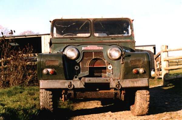 345 DRL - 1959 Austin Gipsy SWB L4P - Picture taken by James Dunsdon at Eckworthy, Devon on 17th December 2001