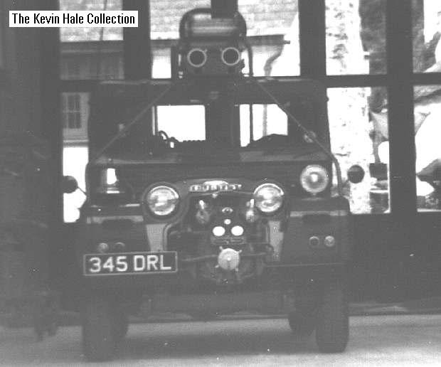 345 DRL - 1959 Austin Gipsy SWB L4P - Picture courtesy of Cornwall County Fire Brigade.