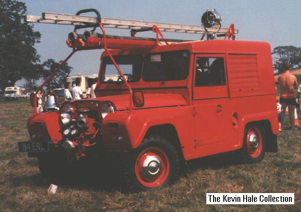 84 ERL - 1959 Austin Gipsy SWB L4P - Picture taken by Kevin Hale at Lyneham House, Plympton, Devon on 22nd July 1990.