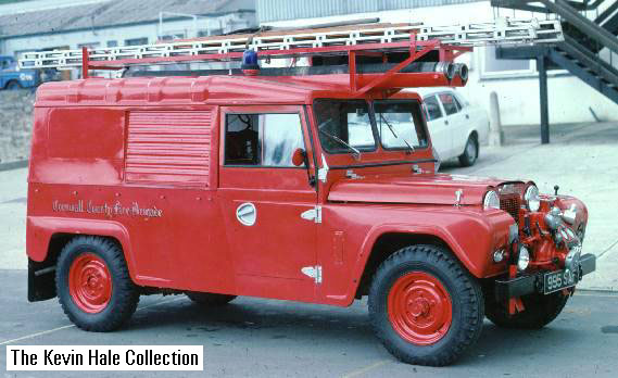 995 SAF - 1963 Austin Gipsy LWB L4P - Picture taken by Roy Yeoman at Bodmin fire station, Cornwall.
