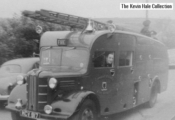 MCV 917 - 1950 Austin K4/Home Office WrT - Picture courtesy of Cornwall County Fire Brigade.