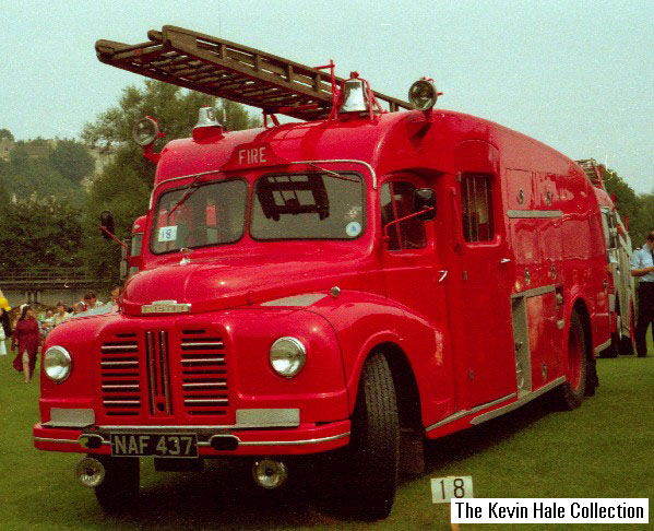 NAF 437 - 1950 Austin K4 Loadstar/Home Office WrT - Picture taken by Kevin Hale at Bradford-on-Avon Fire Engine Rally 1987