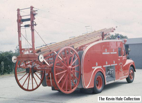 OAF 374 - 1952 Austin K4 Loadstar/Home Office PE. Picture by Roy Yeoman, taken at Truro fire station, Cornwall.