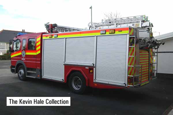 WK53CAV - 2003 Mercedes Atego/JDC WrL - Picture by Kevin Hale - taken at Saltash fire station on 22nd February 2004.