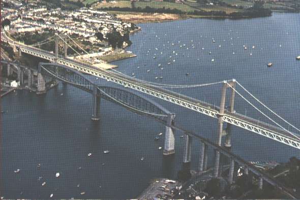 The Royal Albert Bridge & Tamar Bridge