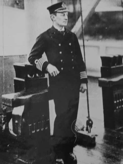 Captain Henry Jackson RN, 1897. Picture courtesy of the Saltash Heritage Collection
